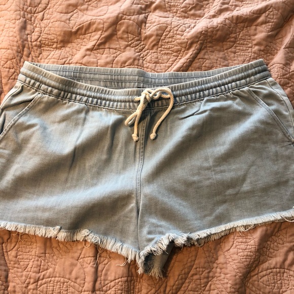 Aerie light denim beach short - Picture 1 of 3